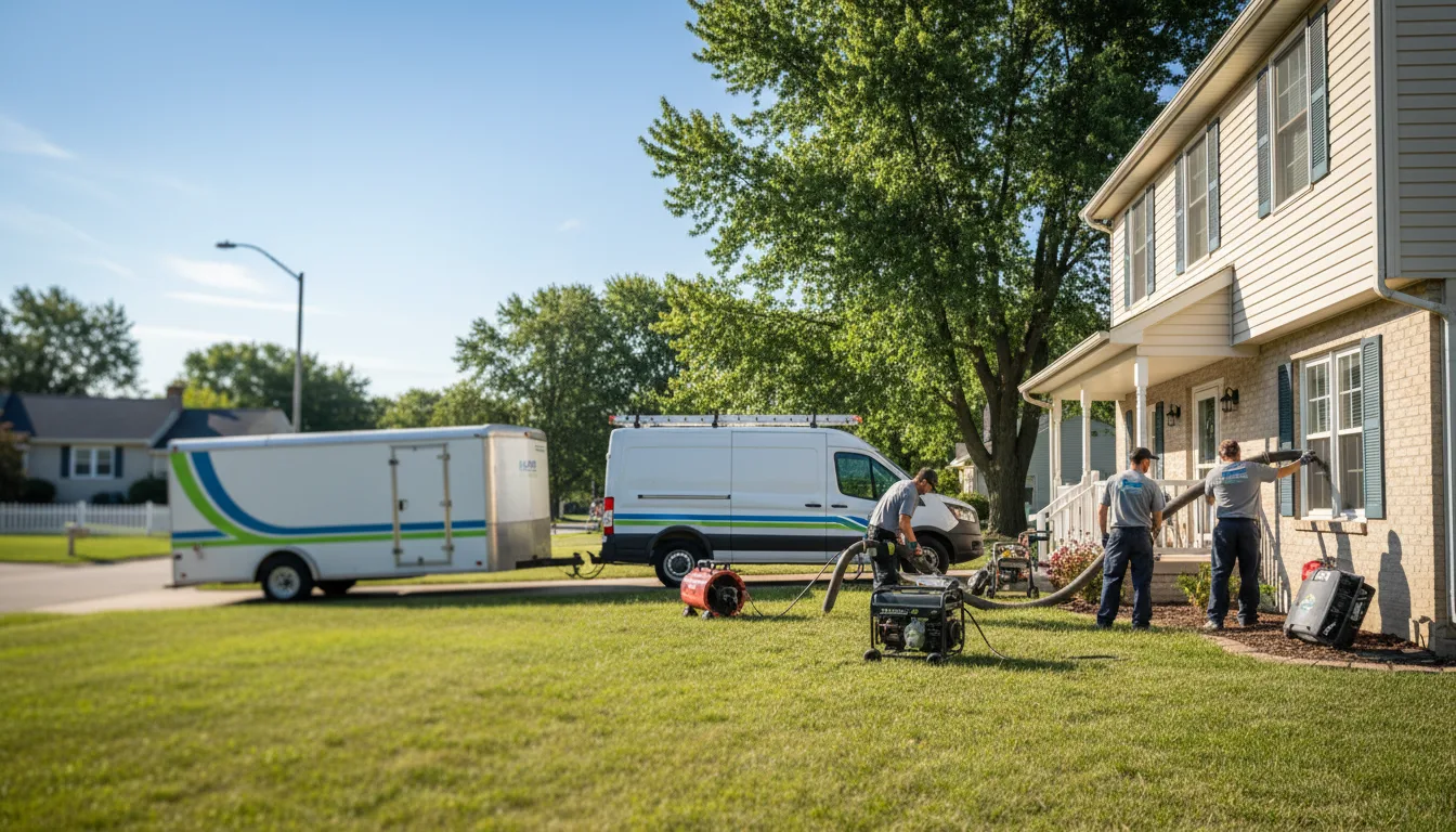 Flooded Basement Restoration And Cleanup With Repair in Peck, KS near me